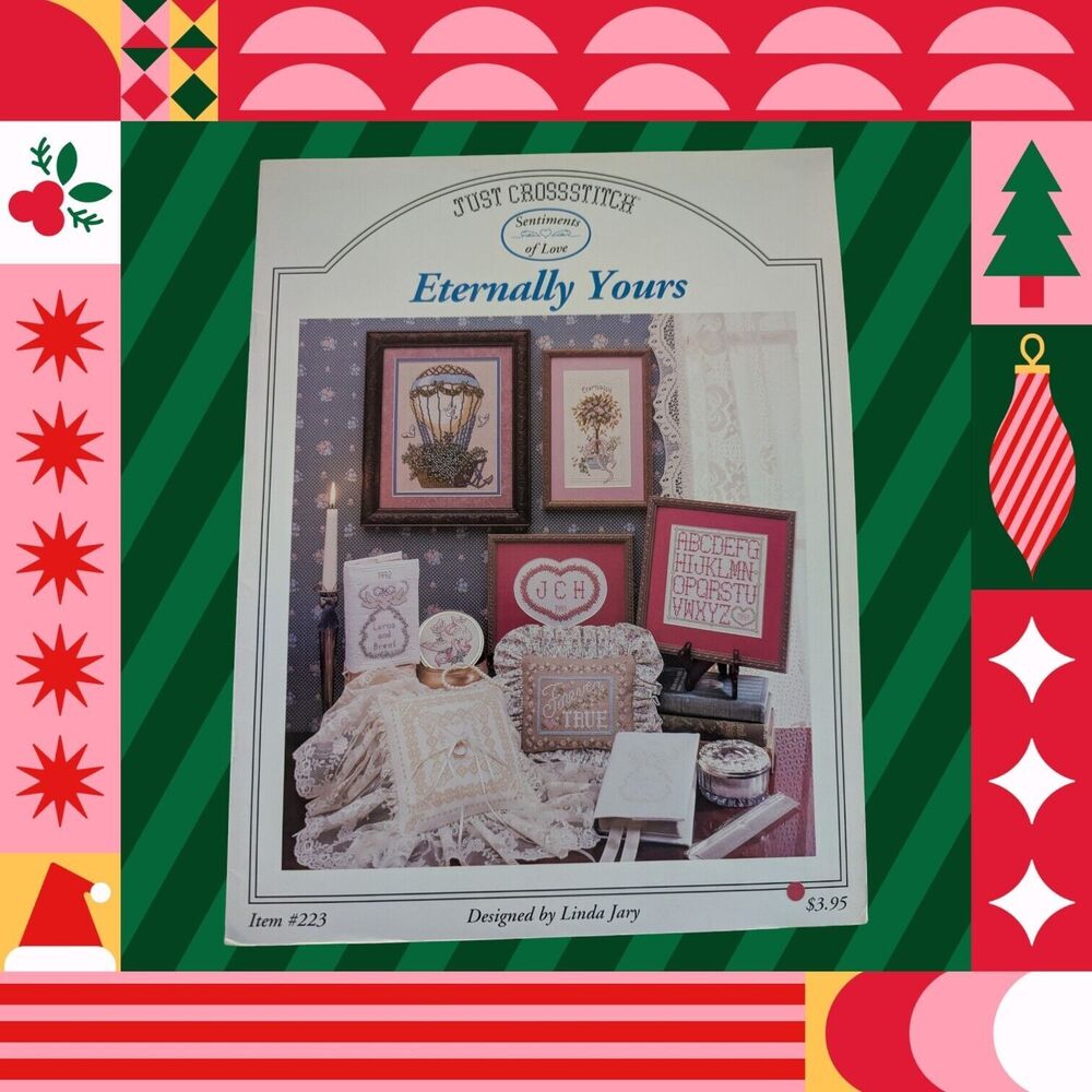 Eternally Yours Sentiments of Love Just Cross Stitch 223 Bride Wedding Designs